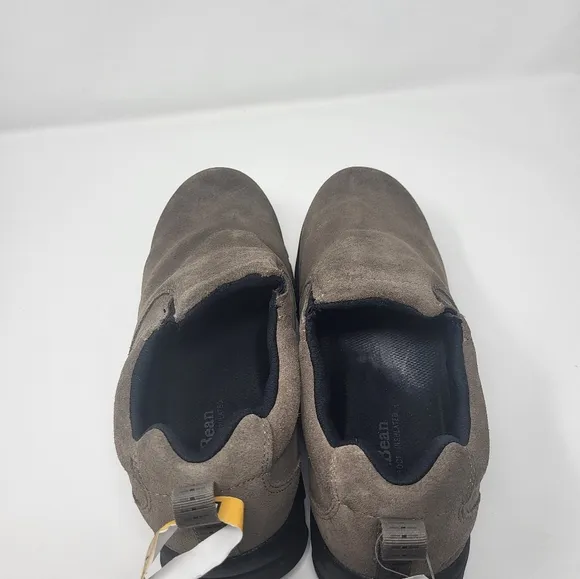 L.L. Bean Women Size 10 Vibram Artic Grip Slip On Moccasins Shoes Winter New