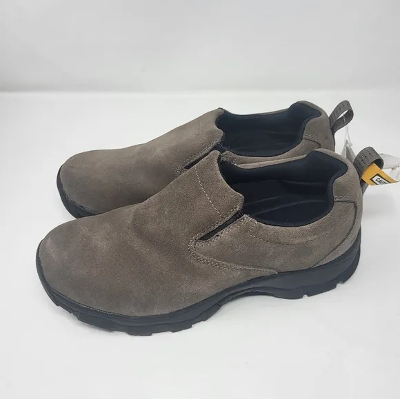 L.L. Bean Women Size 10 Vibram Artic Grip Slip On Moccasins Shoes Winter New