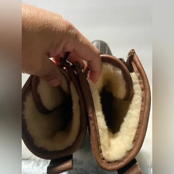 L.L.Bean boots Shearling lined