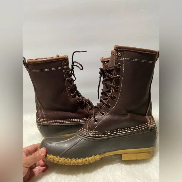 L.L.Bean boots Shearling lined
