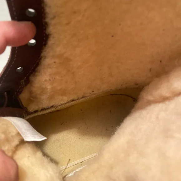 L.L.Bean boots Shearling lined
