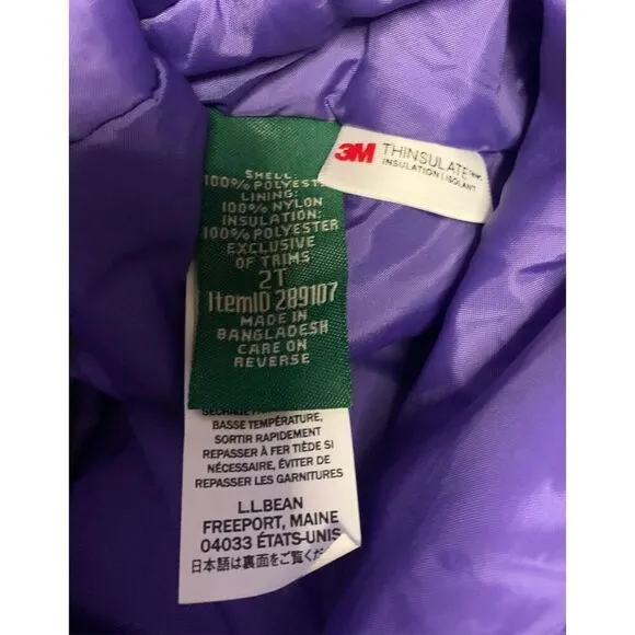LL Bean Cold Buster Snowsuit