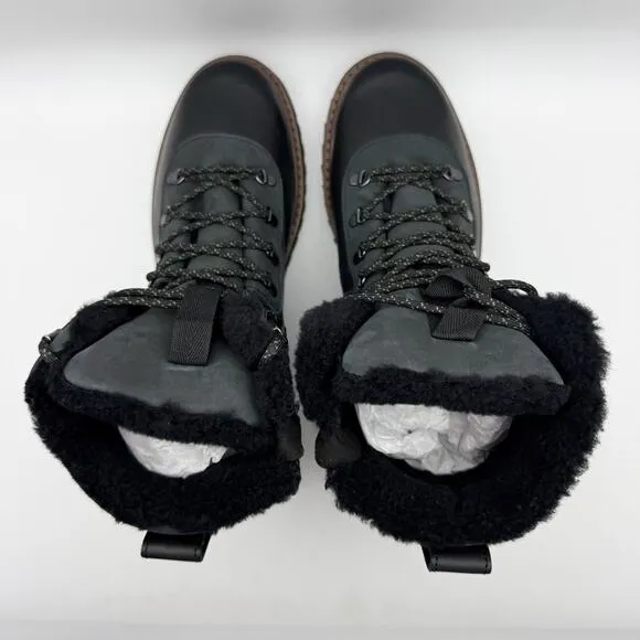 L.L.Bean Womens Camden Hill Boot US 9.5M EU 41 Black Leather Insulated NWOB