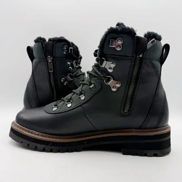 L.L.Bean Womens Camden Hill Boot US 9.5M EU 41 Black Leather Insulated NWOB