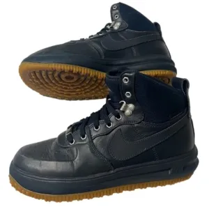LNike Navy Lunar Air Force 1 Winter Boots 7 Youth