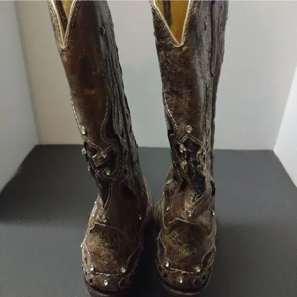 Los Agaves Women's  Brown Boots