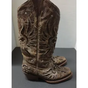 Los Agaves Women's  Brown Boots