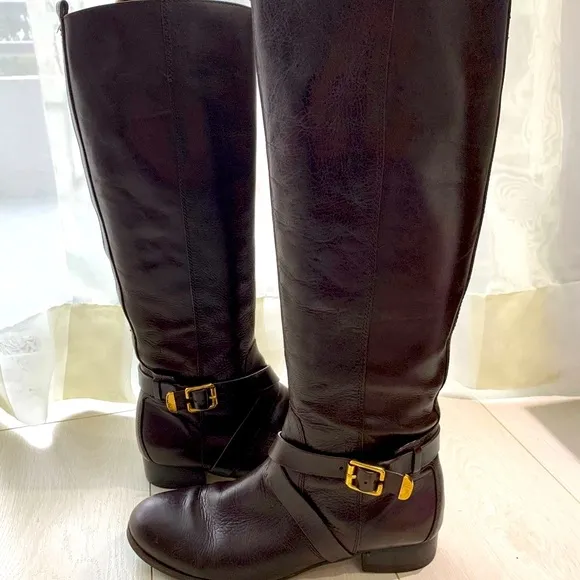 Louise Et Cie Lo-Lienz Tall Brown Riding Boots size 9M/39