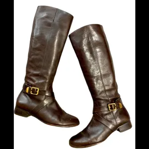 Louise Et Cie Lo-Lienz Tall Brown Riding Boots size 9M/39