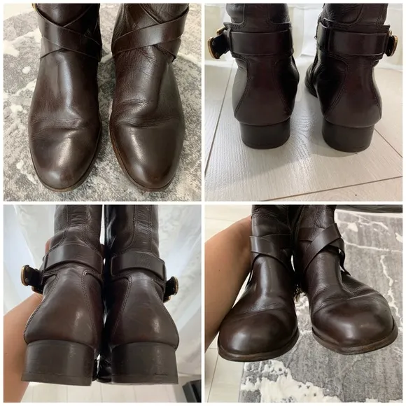 Louise Et Cie Lo-Lienz Tall Brown Riding Boots size 9M/39