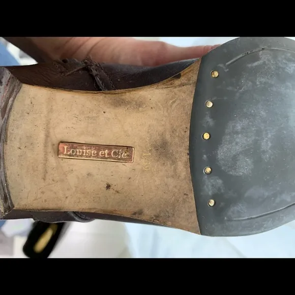 Louise Et Cie Lo-Lienz Tall Brown Riding Boots size 9M/39