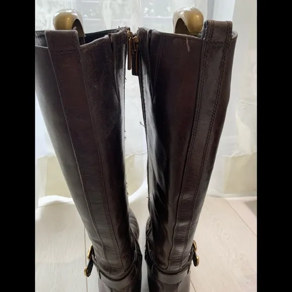 Louise Et Cie Lo-Lienz Tall Brown Riding Boots size 9M/39