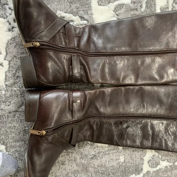 Louise Et Cie Lo-Lienz Tall Brown Riding Boots size 9M/39