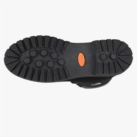 Lugz Black Rugged Work Boots