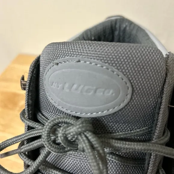 Lugz Gray Boots Sturdy Lace-Up Design