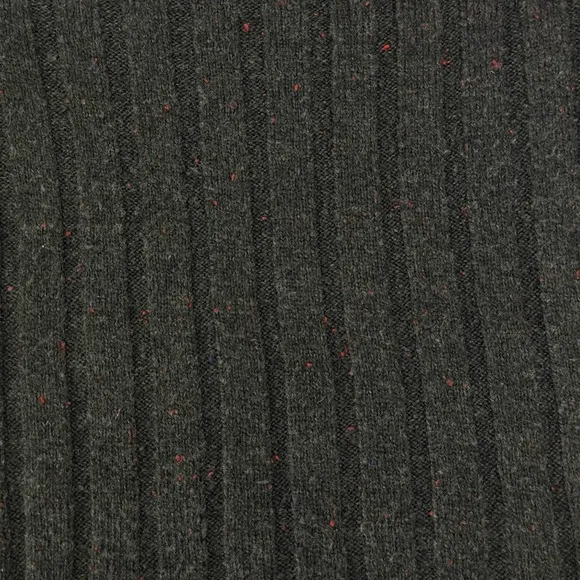 MADEWELL DONEGAL CHARCOAL GRAY ROLLED MOCKNECK SWEATER DRESS SIZE XS
