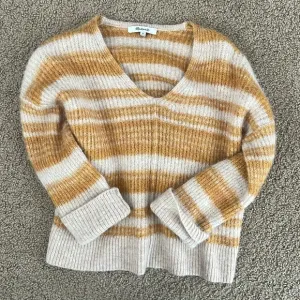 Madewell Gold Striped Wool Sweater, NWOT
