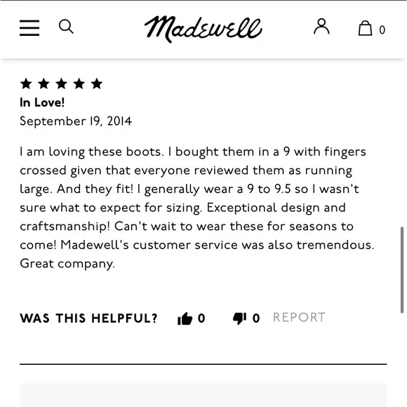 Madewell Pecan Brown Leather Motorcycle Boots