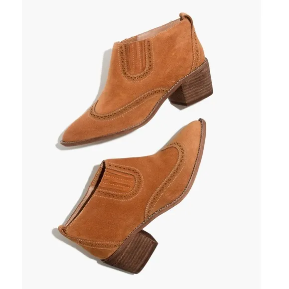 Madewell The Grayson Brogue Chelsea Boot