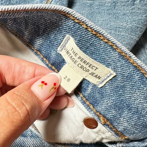 Madewell The Perfect Vintage Jean Ainsworth Wash Women 28
