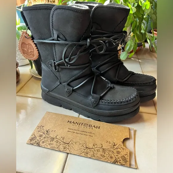 MANITOBAH Pacific Half Winter Boot Women's Size 7.5 NWT