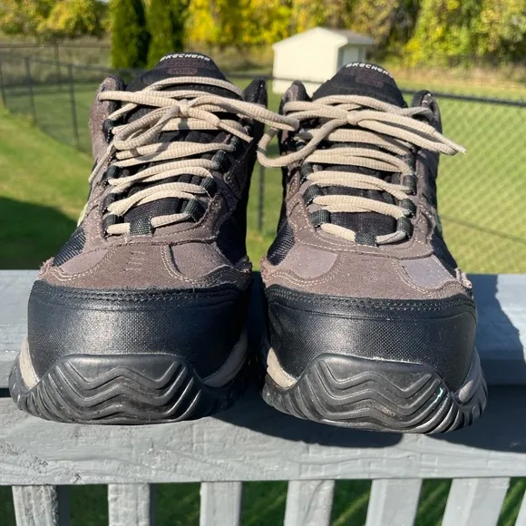 Man's Sneakers &amp; Athletic Shoes SKECHERS Work Soft Stride 77027/BRBK size 10.5