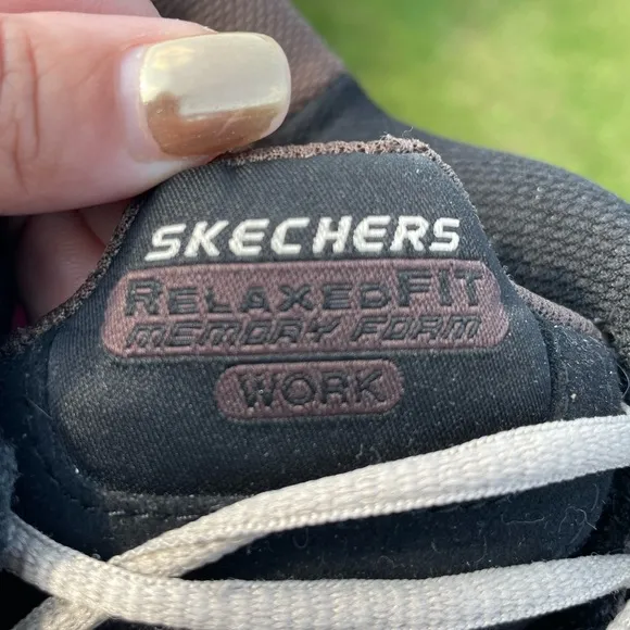 Man's Sneakers &amp; Athletic Shoes SKECHERS Work Soft Stride 77027/BRBK size 10.5