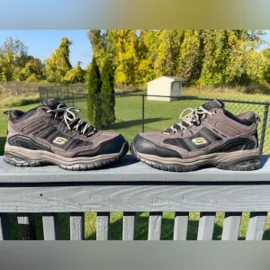 Man's Sneakers &amp; Athletic Shoes SKECHERS Work Soft Stride 77027/BRBK size 10.5