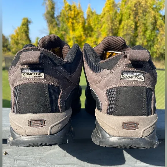 Man's Sneakers &amp; Athletic Shoes SKECHERS Work Soft Stride 77027/BRBK size 10.5
