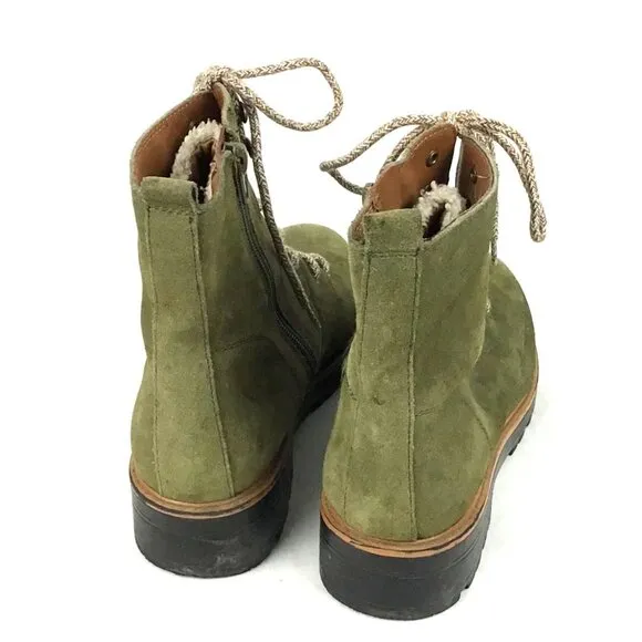 Marc Fisher Izma Shearling Hiker Boots