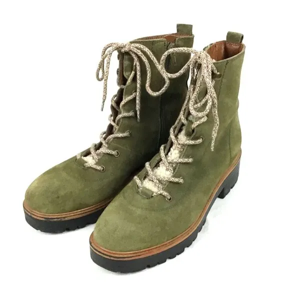 Marc Fisher Izma Shearling Hiker Boots