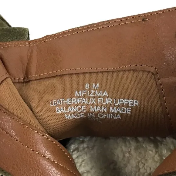 Marc Fisher Izma Shearling Hiker Boots