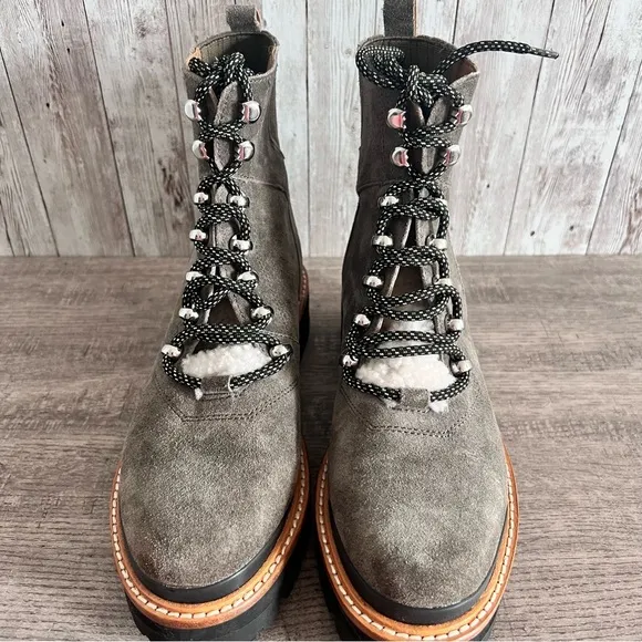 Marc Fisher Women’s Suede Medium Grey Lizzie Boots Size 6.5