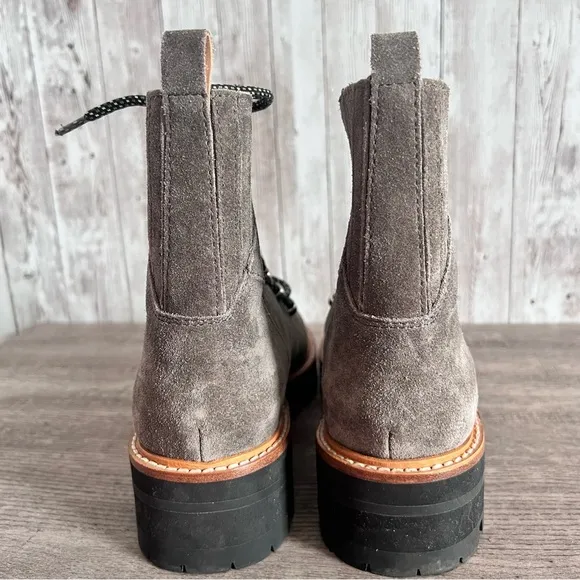 Marc Fisher Women’s Suede Medium Grey Lizzie Boots Size 6.5