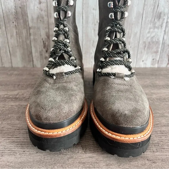 Marc Fisher Women’s Suede Medium Grey Lizzie Boots Size 6.5