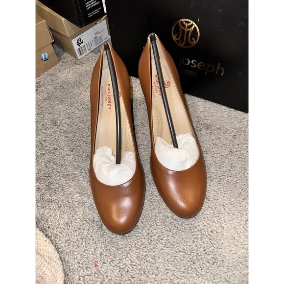 Marc Joseph New York Brown Midtown Pump Shoe‎ 10 New $165