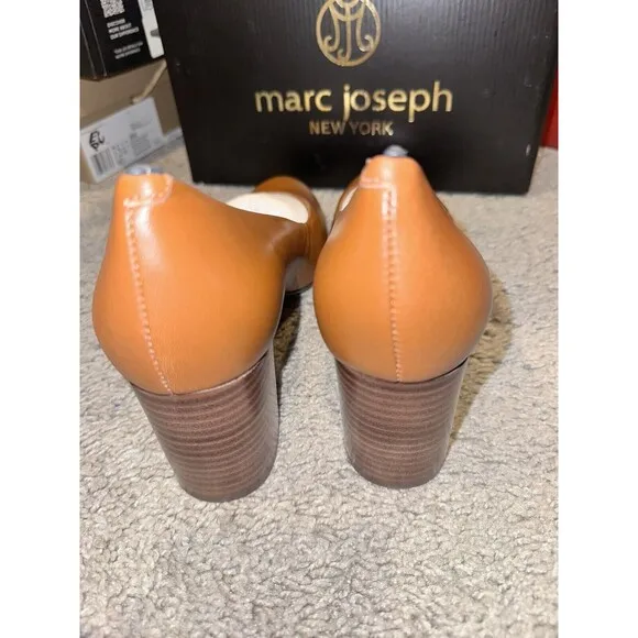 Marc Joseph New York Brown Midtown Pump Shoe‎ 10 New $165