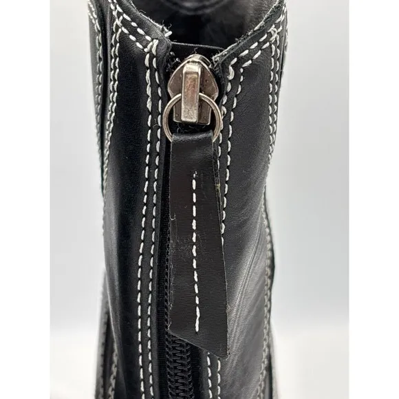 Matisse Aries Contrast-Stitched Boots, Size 7.5. compare new $215
