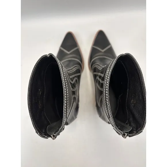 Matisse Aries Contrast-Stitched Boots, Size 7.5. compare new $215