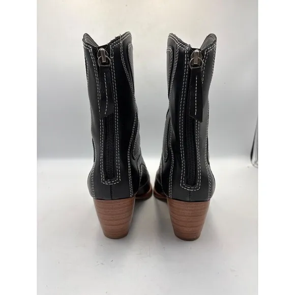 Matisse Aries Contrast-Stitched Boots, Size 7.5. compare new $215