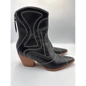 Matisse Aries Contrast-Stitched Boots, Size 7.5. compare new $215