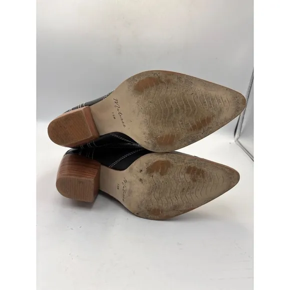 Matisse Aries Contrast-Stitched Boots, Size 7.5. compare new $215