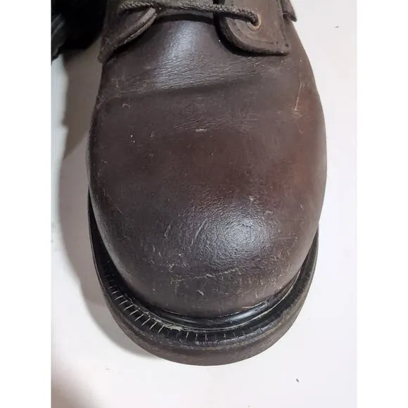 Mens 11.5 RED WING 606 Softsole 2.0 Leather Soft Toe EH Work BOOTS USA Made