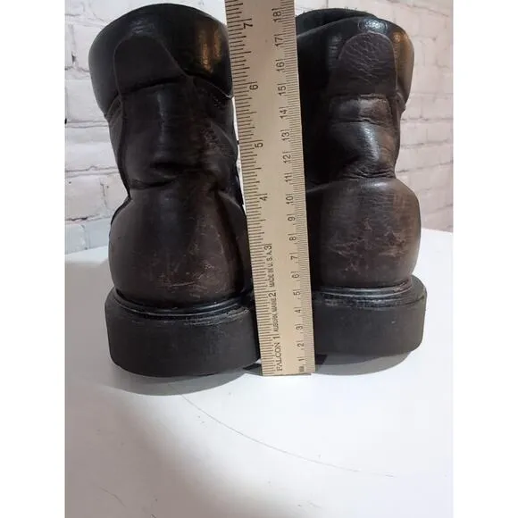 Mens 11.5 RED WING 606 Softsole 2.0 Leather Soft Toe EH Work BOOTS USA Made