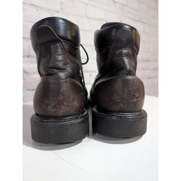 Mens 11.5 RED WING 606 Softsole 2.0 Leather Soft Toe EH Work BOOTS USA Made