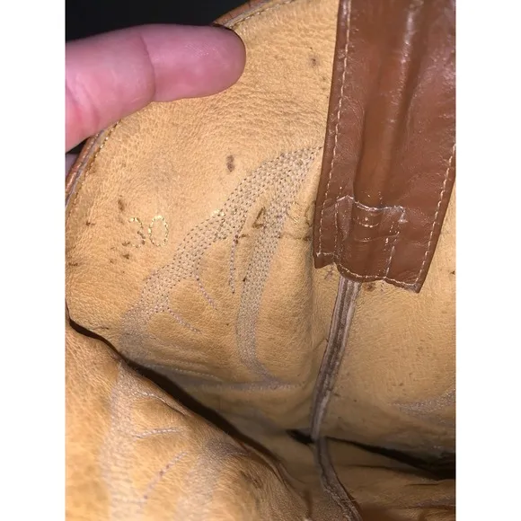 Mens 11.5 Reyme Brown Snake Skin Brown  Cowboy Boots