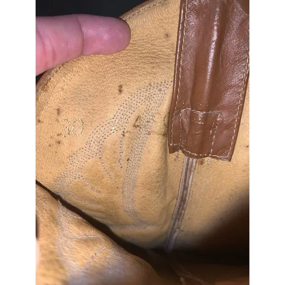 Mens 11.5 Reyme Brown Snake Skin Brown  Cowboy Boots