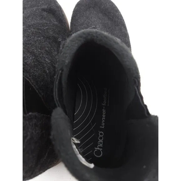 Men's Chaco Boots Revel Chelsea V Gore Winter Black Size 10