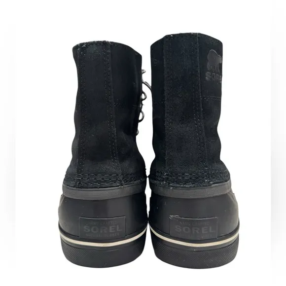 Men’s Cheyanne Metro Waterproof, Lace-Up &amp; Insulated Black Winter Boots: Size 9