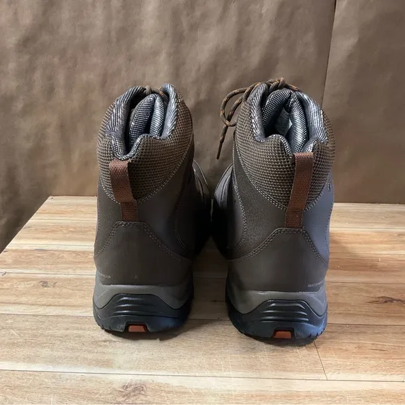 Men’s Columbia Gunnison II Omni Heat Boots 15 Cordovan Dark Adobe Winter Brown